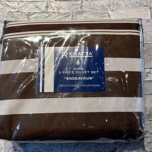 Regatta 3 Piece King Duvet Set